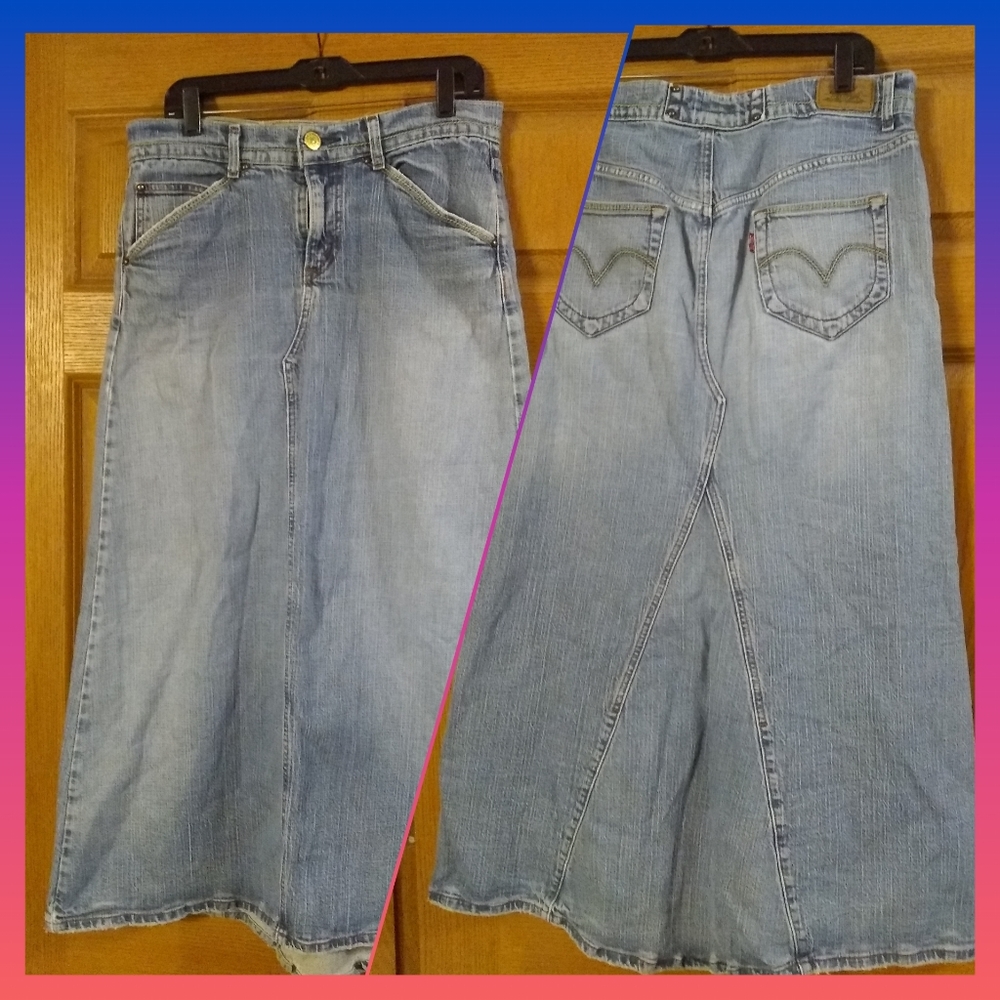 Jean skirt